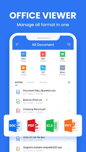Document Reader: Word Docx PDF screenshot 1