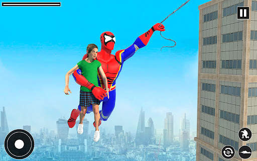 Flying superhero games:Flying Hero Robot Hero Game स्क्रीनशॉट 5