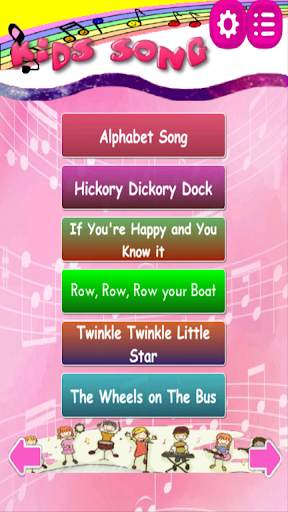 Popular Kids Song Free and Offine - English screenshot 1
