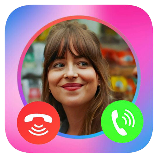 Dakota Johnson Call You: Fake Video Call icon