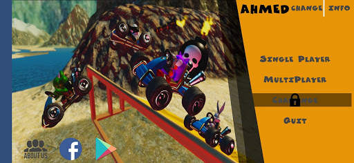 battle car racing screenshot 1