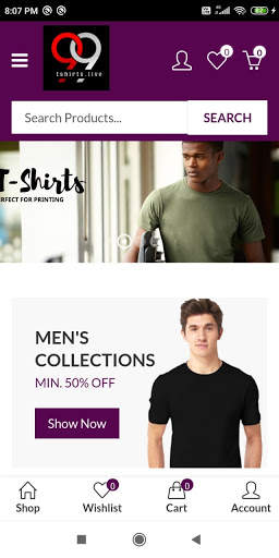 99 TShirts - Online Shopping  App screenshot 2