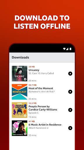 BBC Sounds: Radio & Podcasts 7 تصوير الشاشة