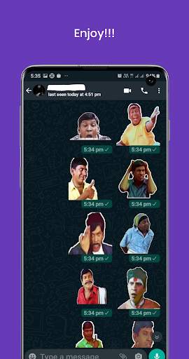 Vadivelu Whatsapp Stickers 2021 screenshot 5