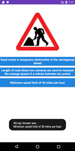 Traffic Sign Exam, Saudi Driving License Exam screenshot 8