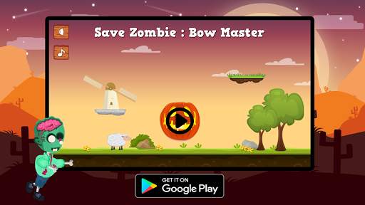 Save Zombie : Bow Master screenshot 1