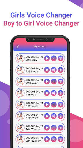 Girls Voice Changer  Boy to Girl Voice Changer screenshot 4