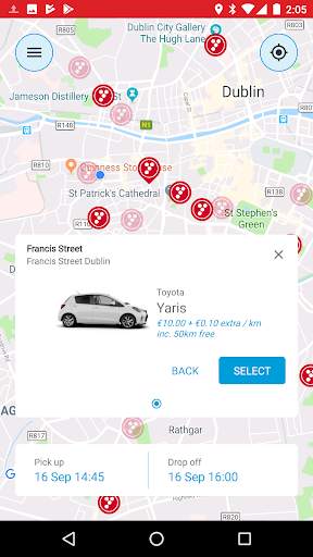 YUKO - Car Sharing in Dublin screenshot 3