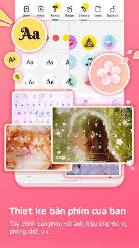 Bàn phím Facemoji Pro screenshot 1