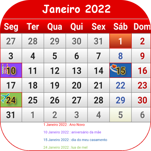 Portugal Calendário icon