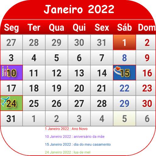 Portugal Calendário 2.0.0