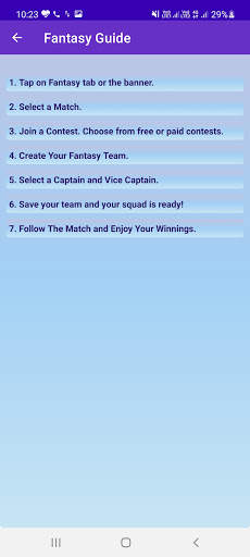 Paytm first games guide screenshot 4