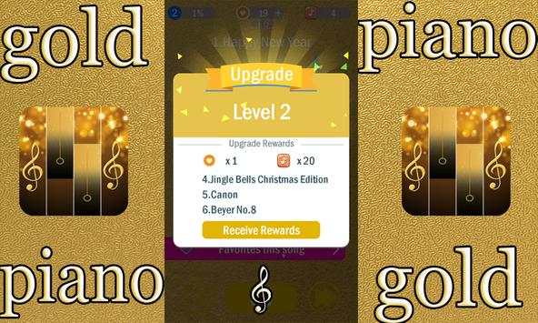 piano gold tiles screenshot 8