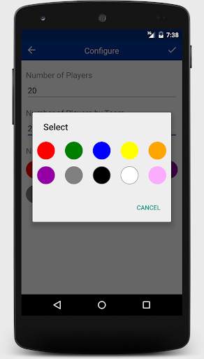 Quick Random Team Selector screenshot 5