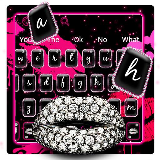 Diamond Lips Keyboard 10001002