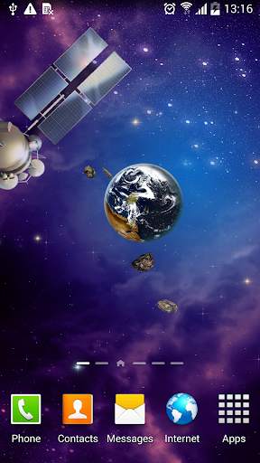 Space Live Wallpaper screenshot 4