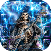 Electric Skull Keyboard أيقونة