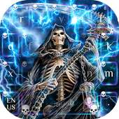 Electric Skull Keyboard 10001001