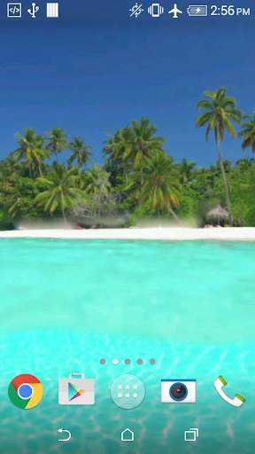 Beach Live Wallpaper screenshot 1