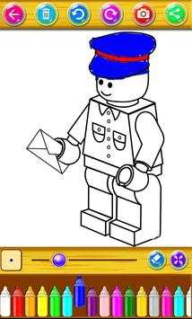 mewarnai permainan LEGO FAVORIT screenshot 4