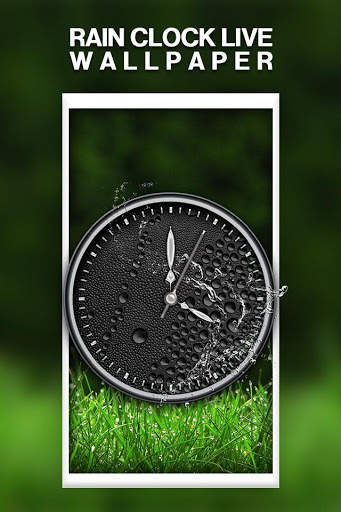 Rain Clock Live Wallpaper screenshot 5