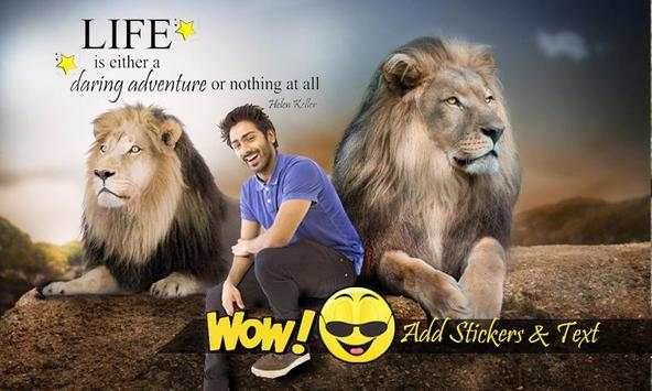 Lion Photo Editor screenshot 1