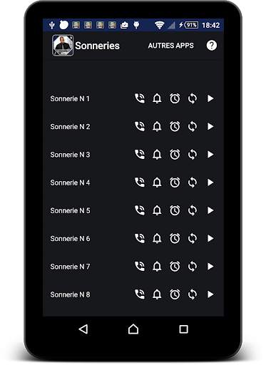 Sonnerie Professionnel Gratuit screenshot 5