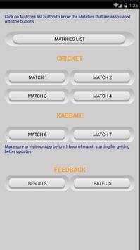 Safe11 Cricket , Kabaddi Teams & Contest Codes screenshot 9