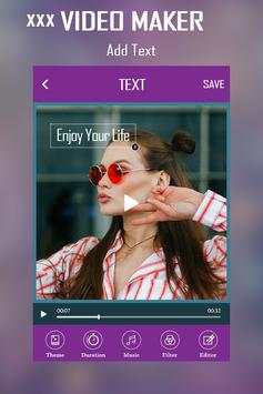 XXX Video Maker screenshot 1