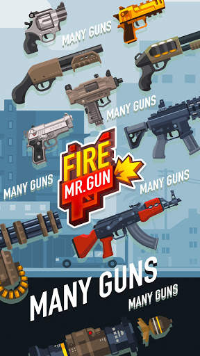 Fire! Mr.Gun - Bullet Shooting Games स्क्रीनशॉट 5