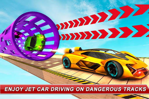 Jet Car Ramp Stunt Games screenshot 5