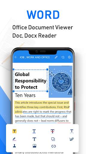 Word Office - Word Docx, Word Viewer for Android screenshot 2
