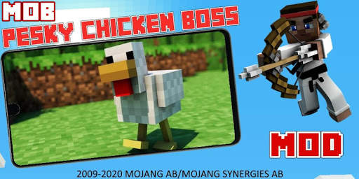 Crazy Pesky Chicken Mod [Mutant Boss] screenshot 1