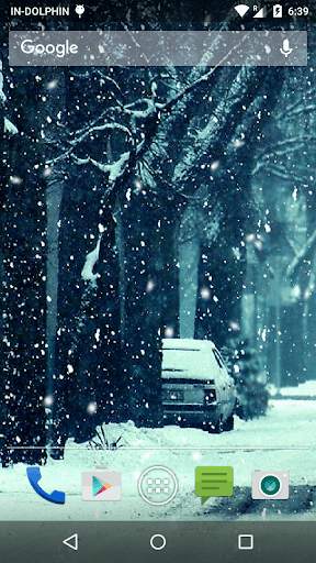 Snowfall Live Wallpaper screenshot 6