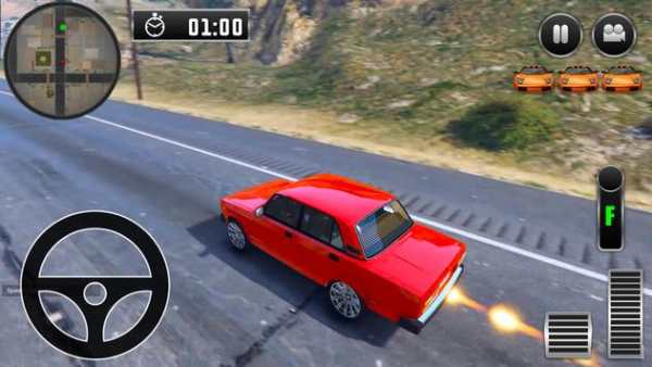 City Driving Lada Car Simulator screenshot 3