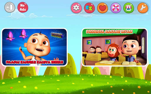 Telugu Top Rhymes Videos & Nursery Songs - Offline screenshot 11