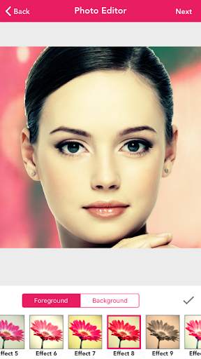 Resize images :mackup filters & selfie edit screenshot 2