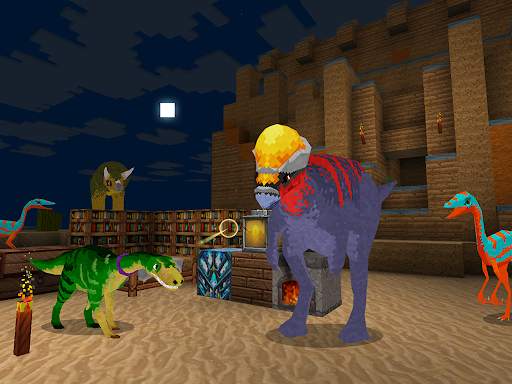 JurassicCraft: Free Block Build & Survival Craft screenshot 19