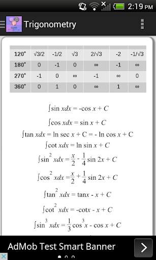 Math Formulas and Tricks screenshot 15