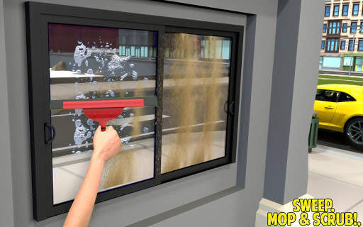 Janitor Simulator: Real Life Super Hero Clean Road screenshot 1