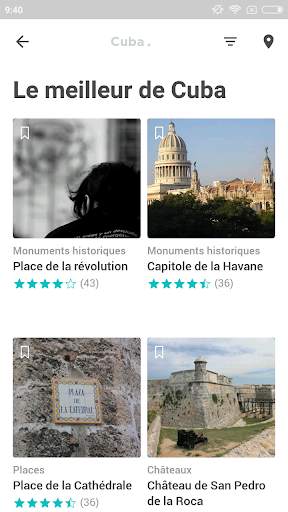 Cuba Guide de voyage avec cartes screenshot 3
