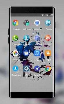 S6 Galaxy Theme for Samsung Gothic Wallpaper screenshot 2