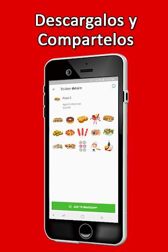 Stickers de Comida WAStickerApps screenshot 4