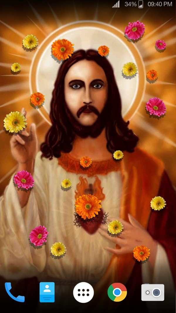 HD Lord Jesus Live Wallpaper screenshot 7