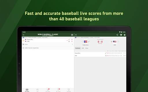 Baseball 24 - live scores screenshot 5