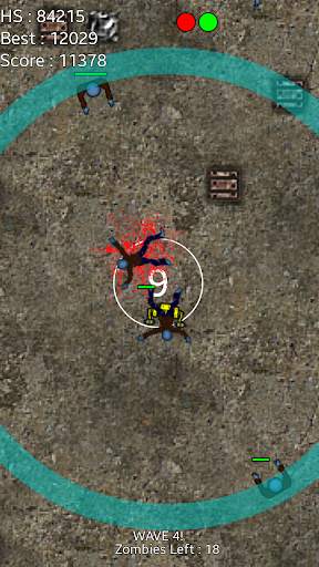 Throw to Zombies screenshot 2