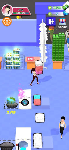 Laundry Tycoon - Business Sim screenshot 1