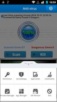 Virus Scanner Mobile Security screenshot 1