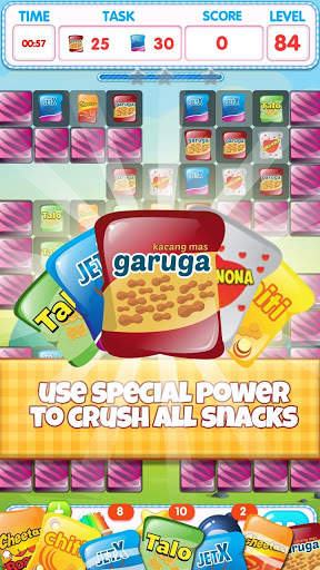 Snack Crush ID- A Crush Game screenshot 5