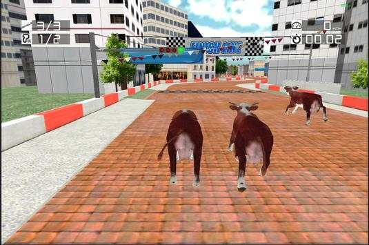 Animal Racing : Cow screenshot 2